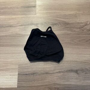 DFYNE Black Crop Top